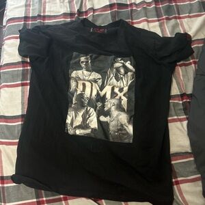 Black Graphic Tee with Iconic Design